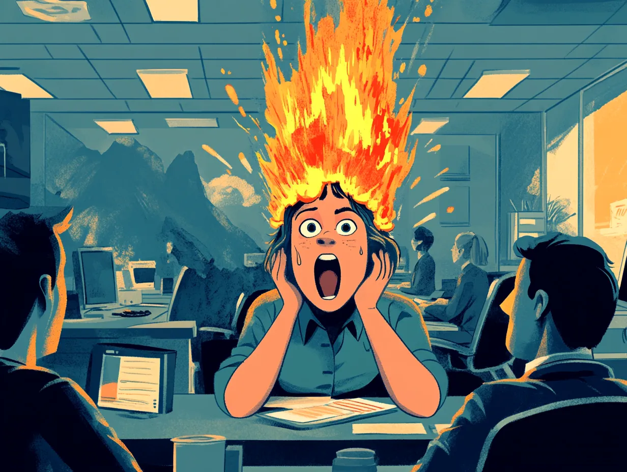 ¿Es malo no controlar mis emociones en el trabajo?