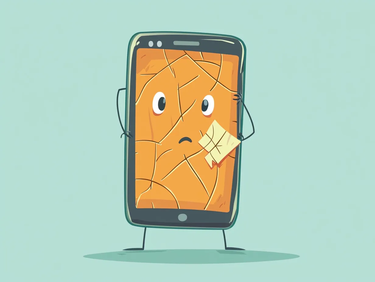 ¿Es malo usar el móvil con la pantalla rota?