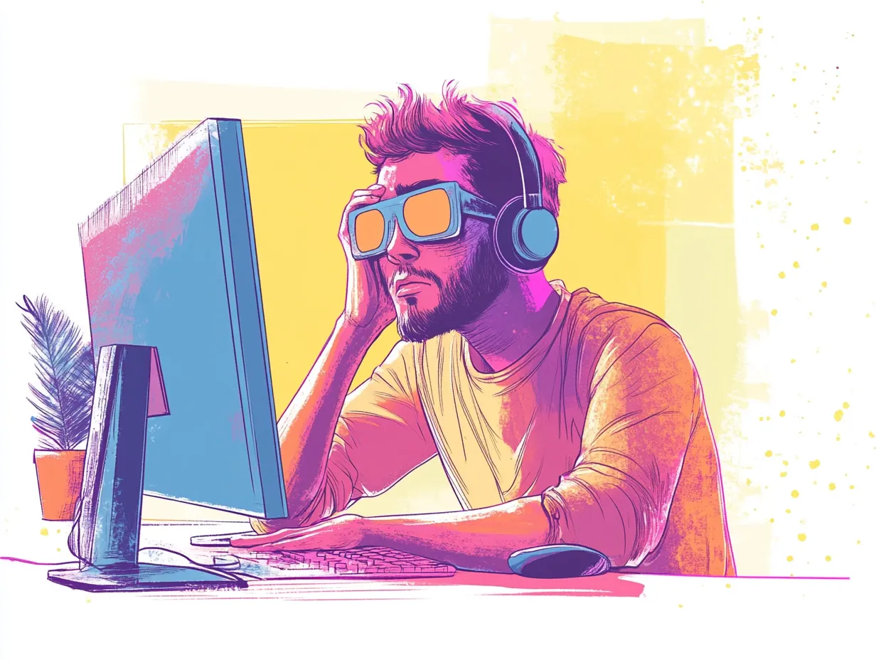 ¿Es malo no descansar la vista de la pantalla?